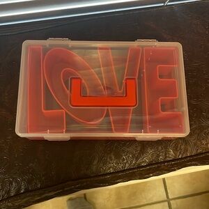 Red Love snack/Storage Box